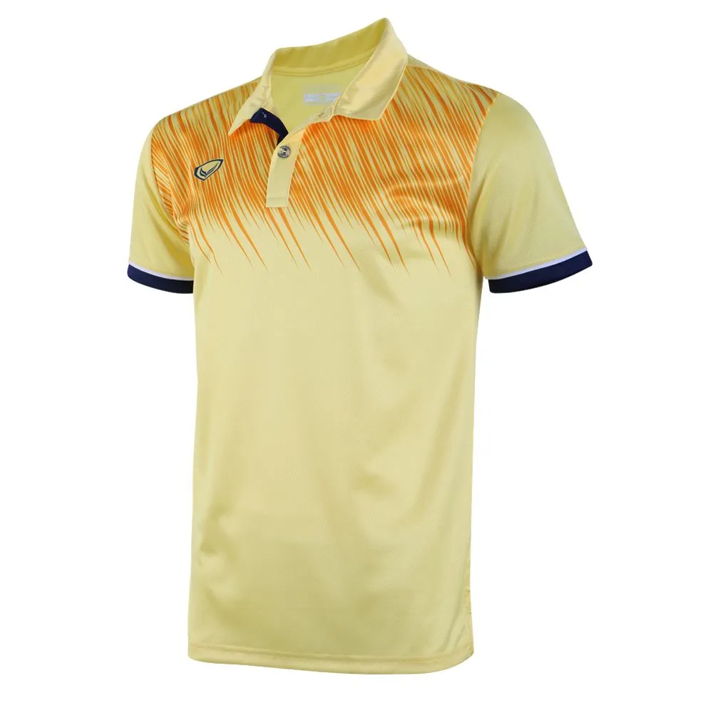 GRAND SPORT Yellow men's polo (072046)
