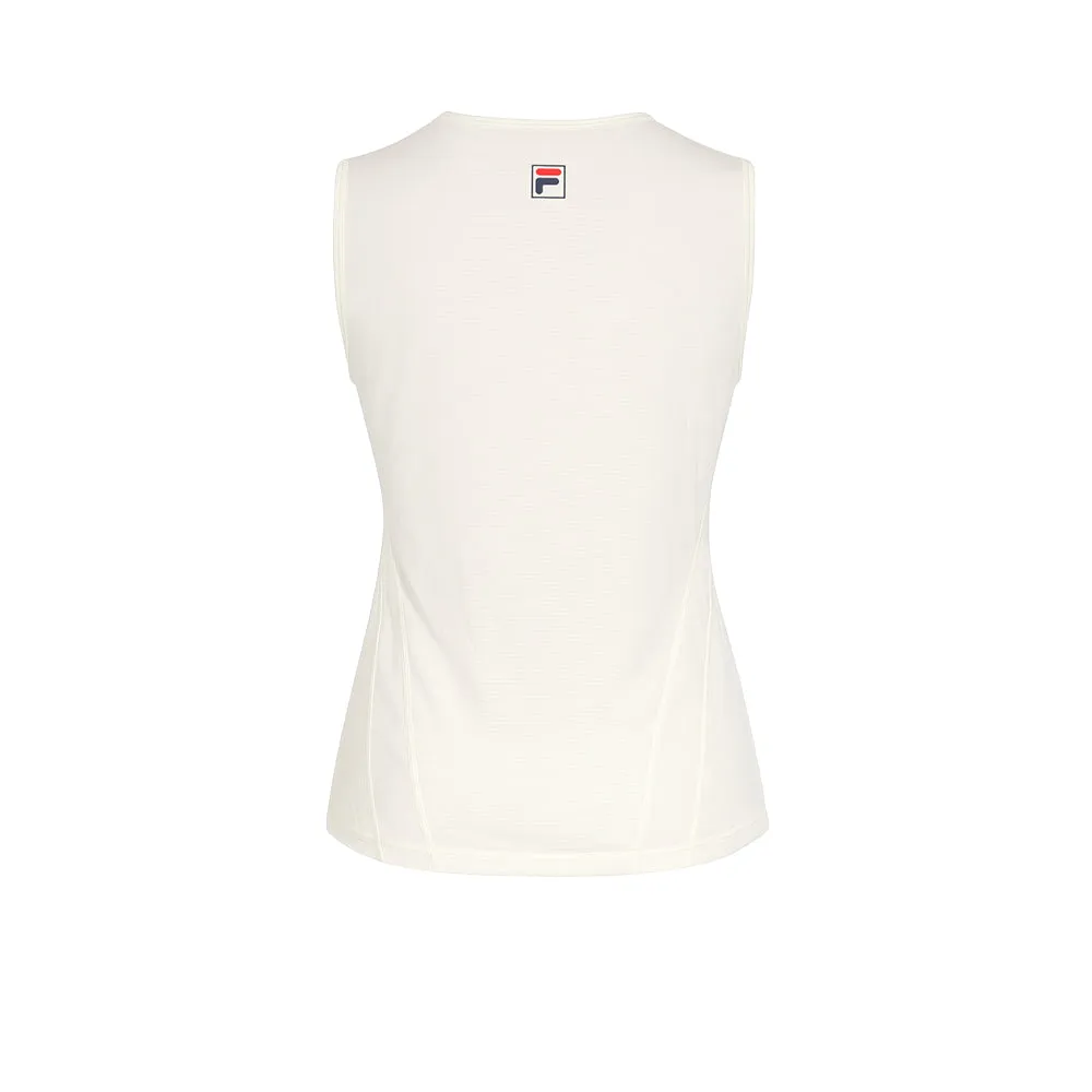 FILA Women Training Tank Iconic Cream - FI039AP058ENTH