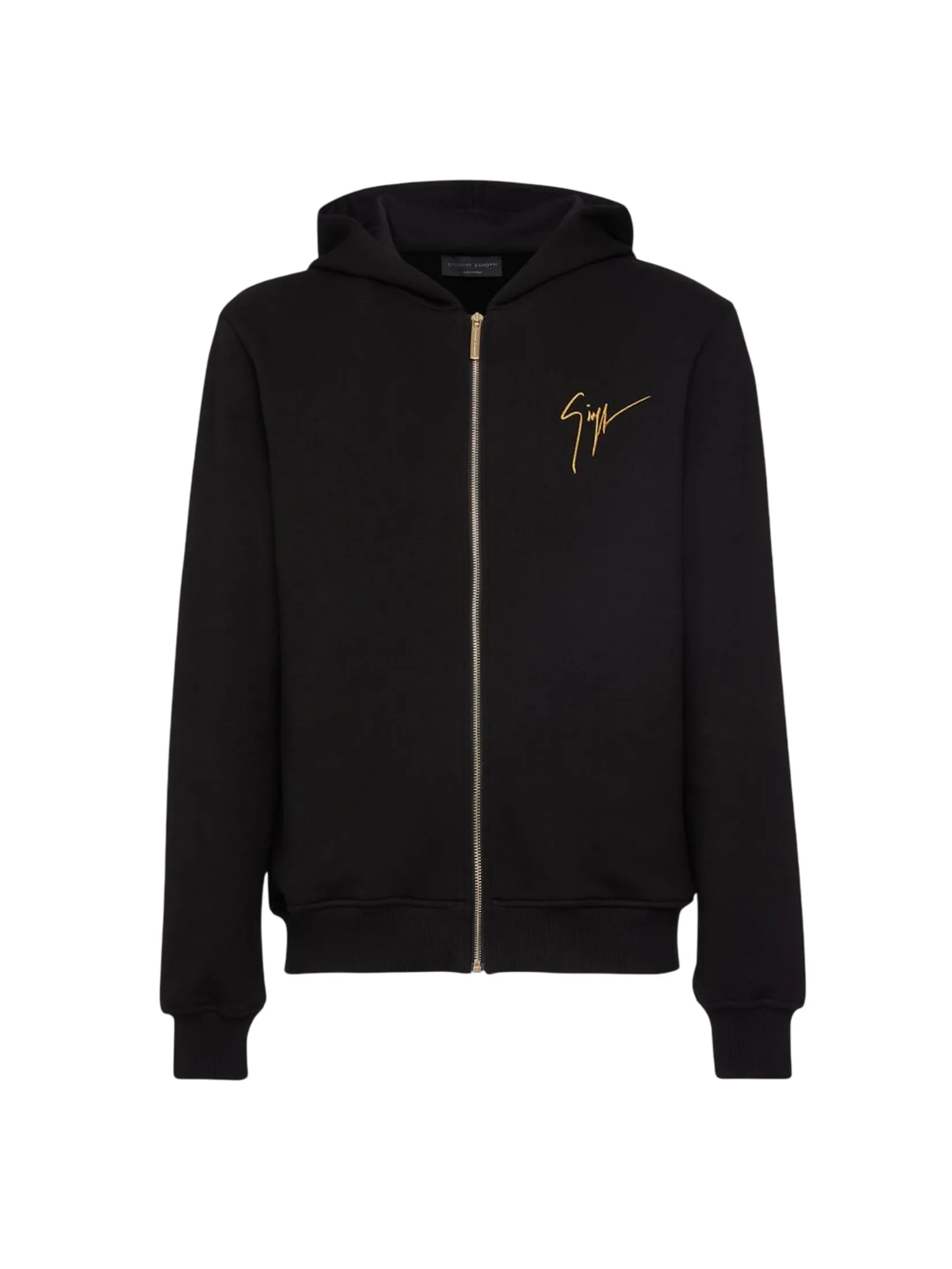 GIUSEPPE ZANOTTI MEN THE HOODIE LR-17 NERO BLACK