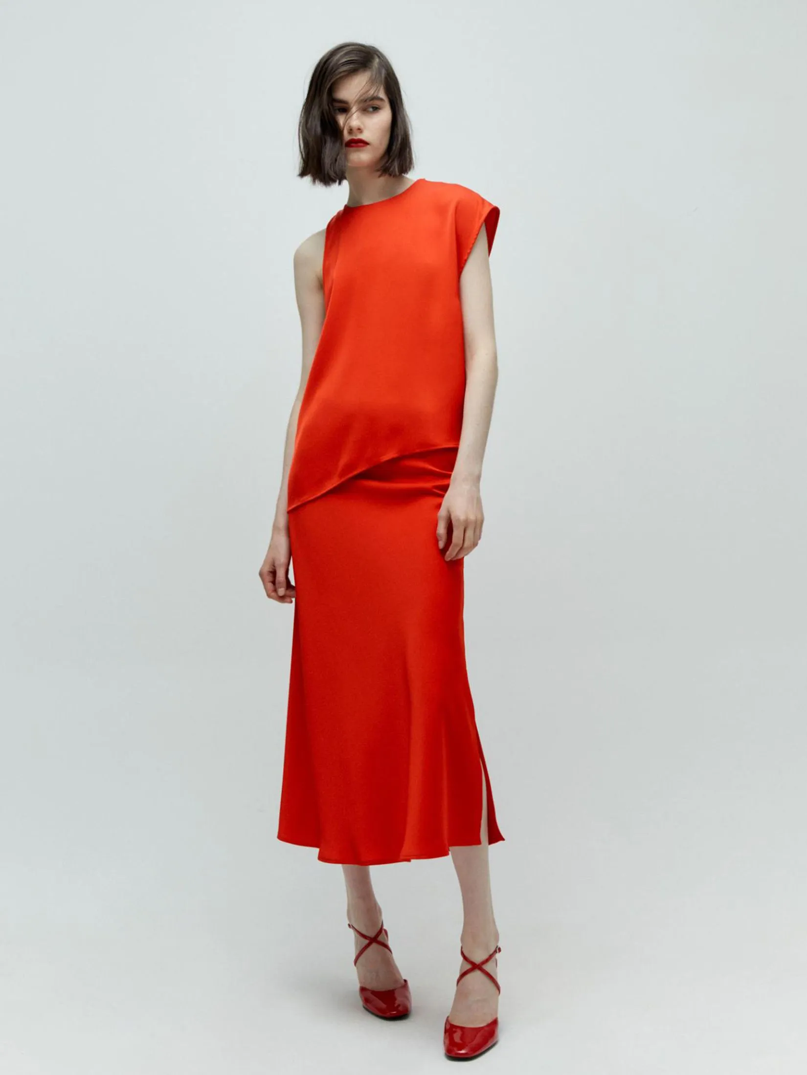 SFERA Women Skirt Lingerie Red