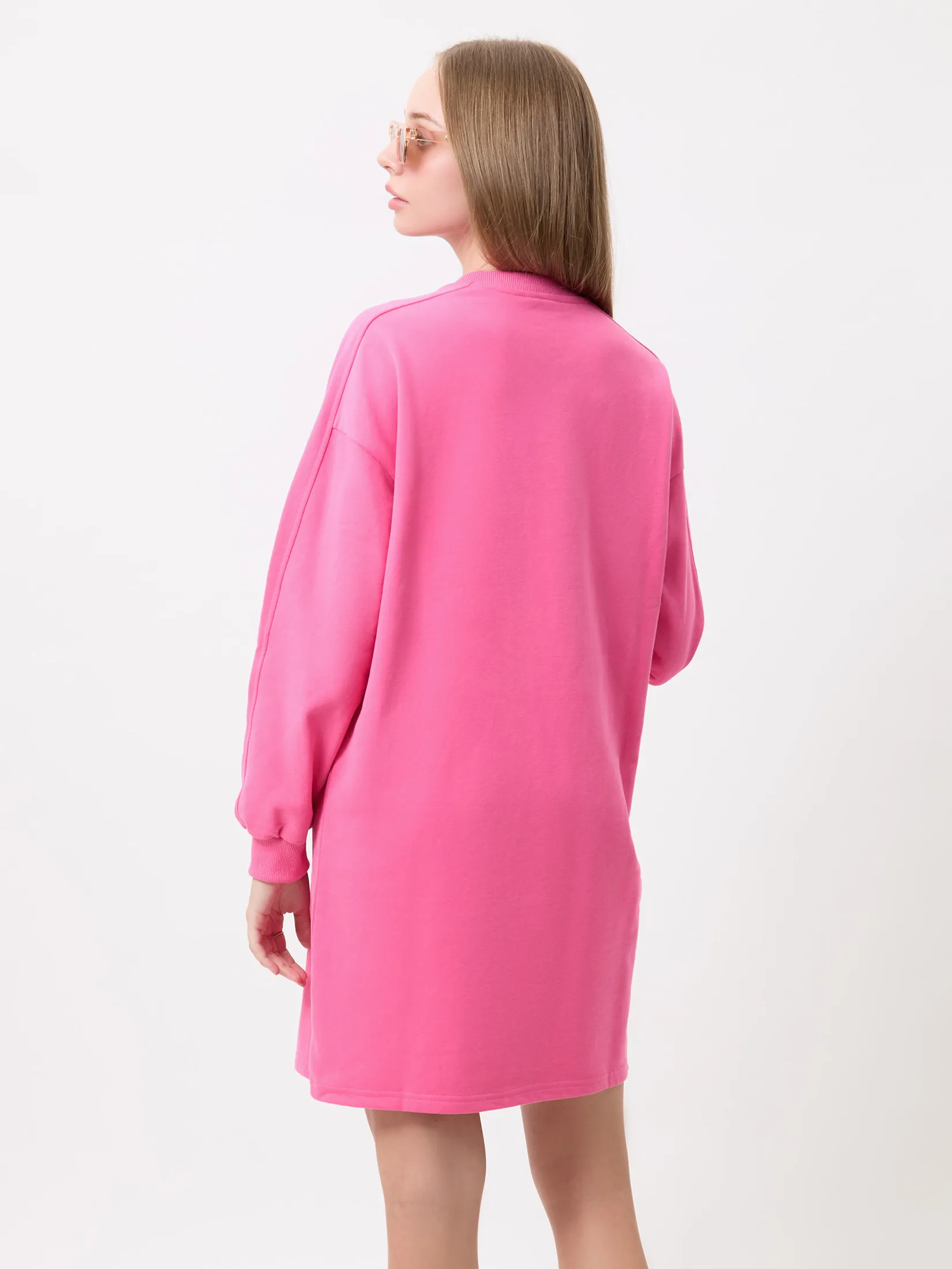 ESP Sweatshirt Dress Woman Pink