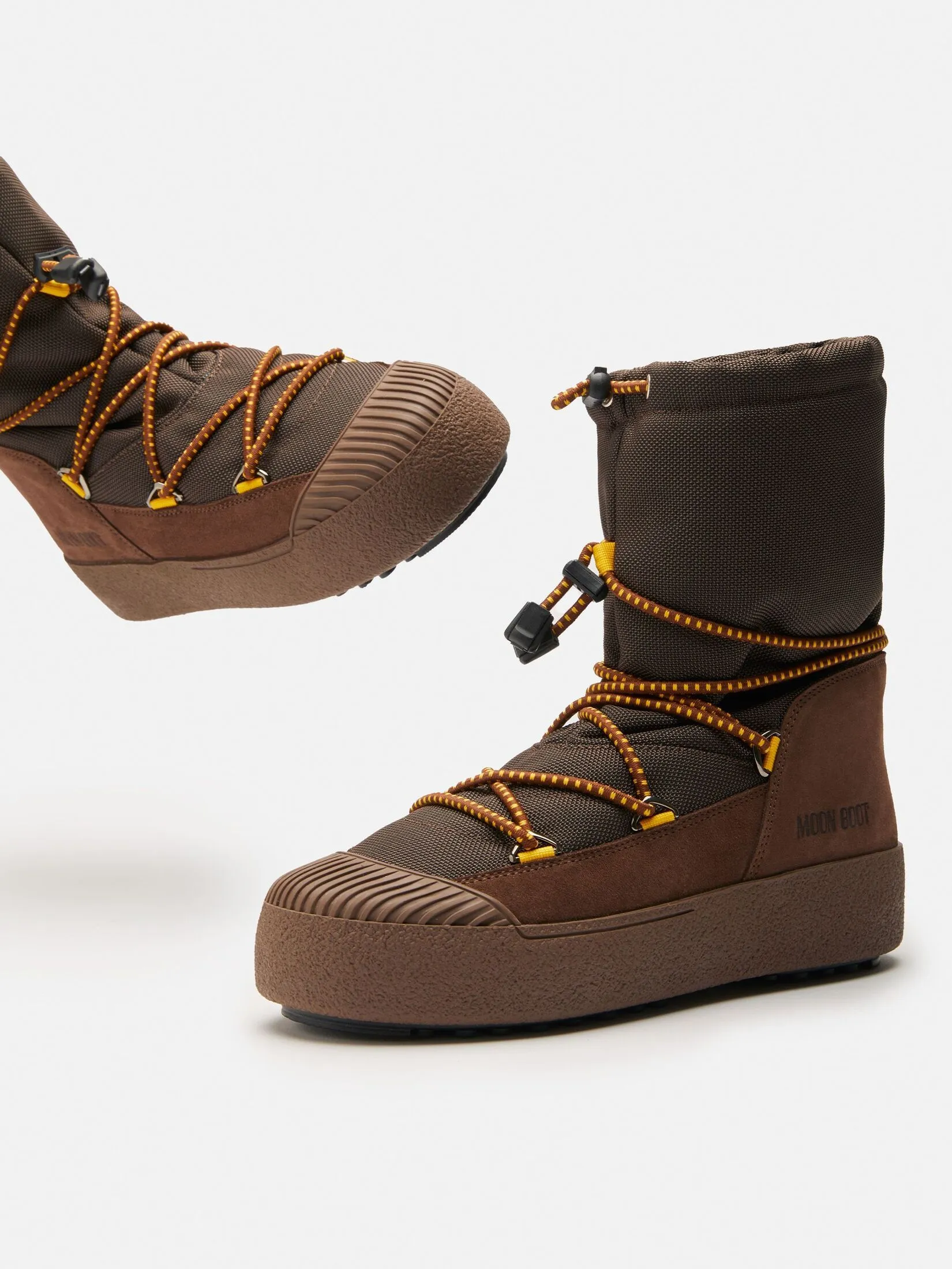 MOON BOOT MTRACK POLAR CORDY BROWN BOOTS