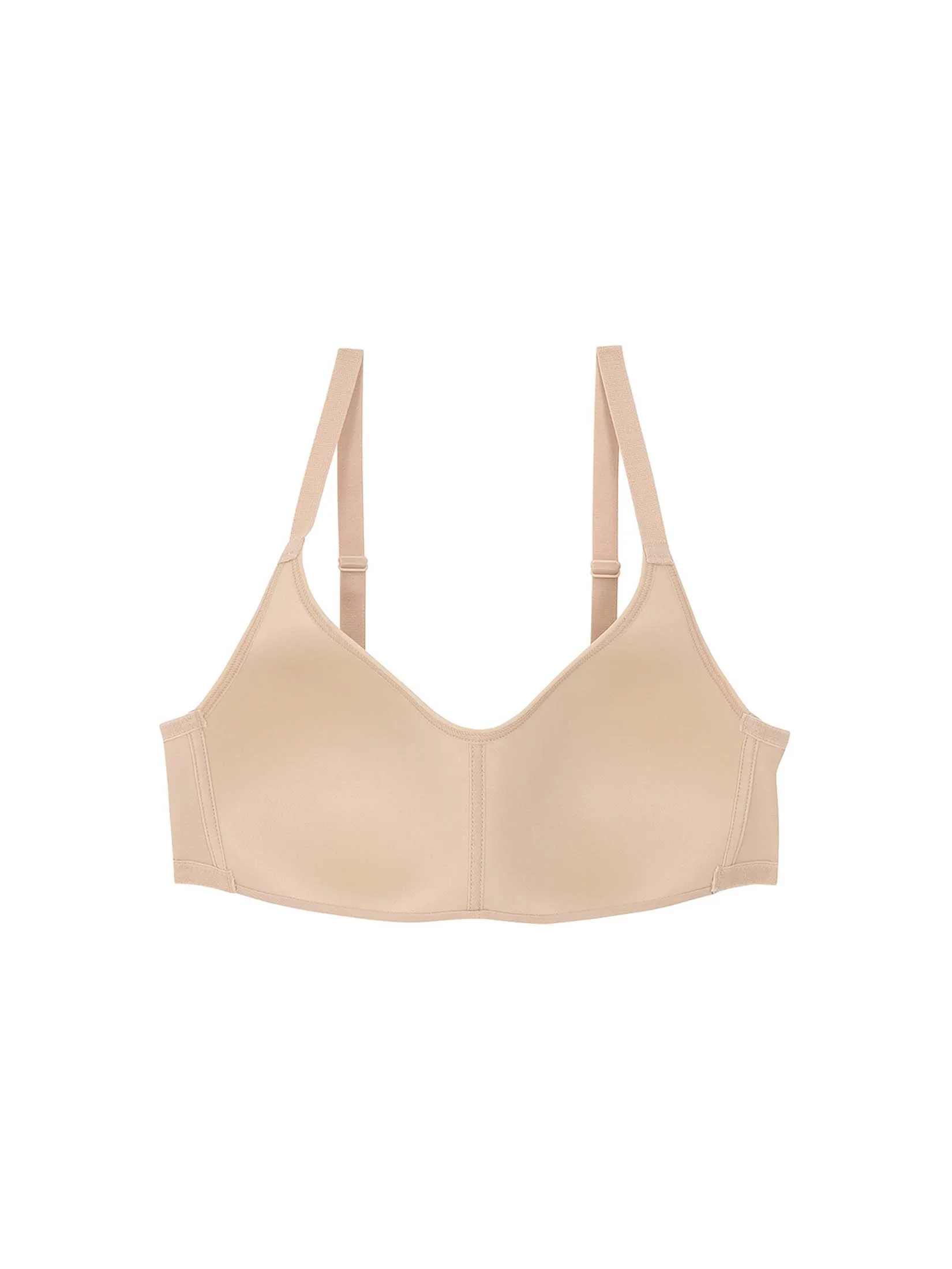 WACOAL Women Surprise Wireless Bra mesh detail style Beige