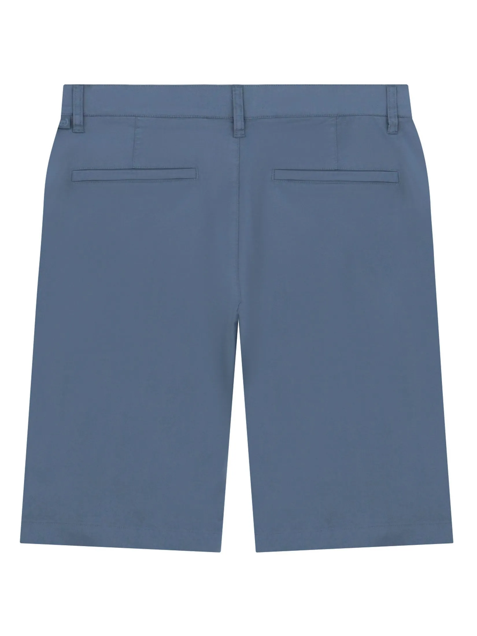 GIORDANO Men's Slim Cool-touch Shorts (180° Elastic Waist) Neptune Blue