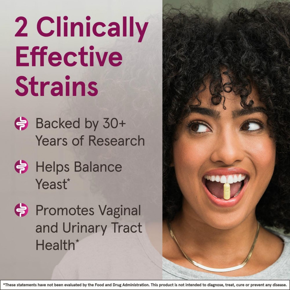 Jarrow Formulas, Fem Dophilus, добавка для женщин, 60 растительных капсул