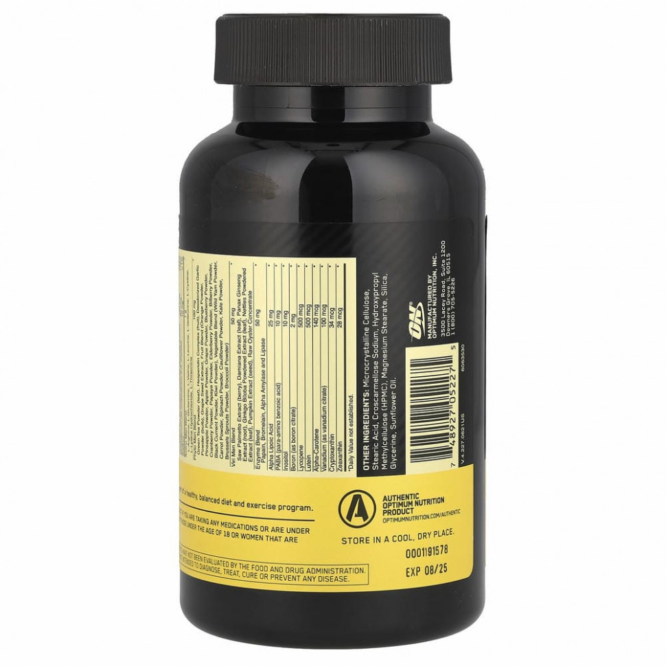 Optimum Nutrition, Opti-Men, 150 таблеток