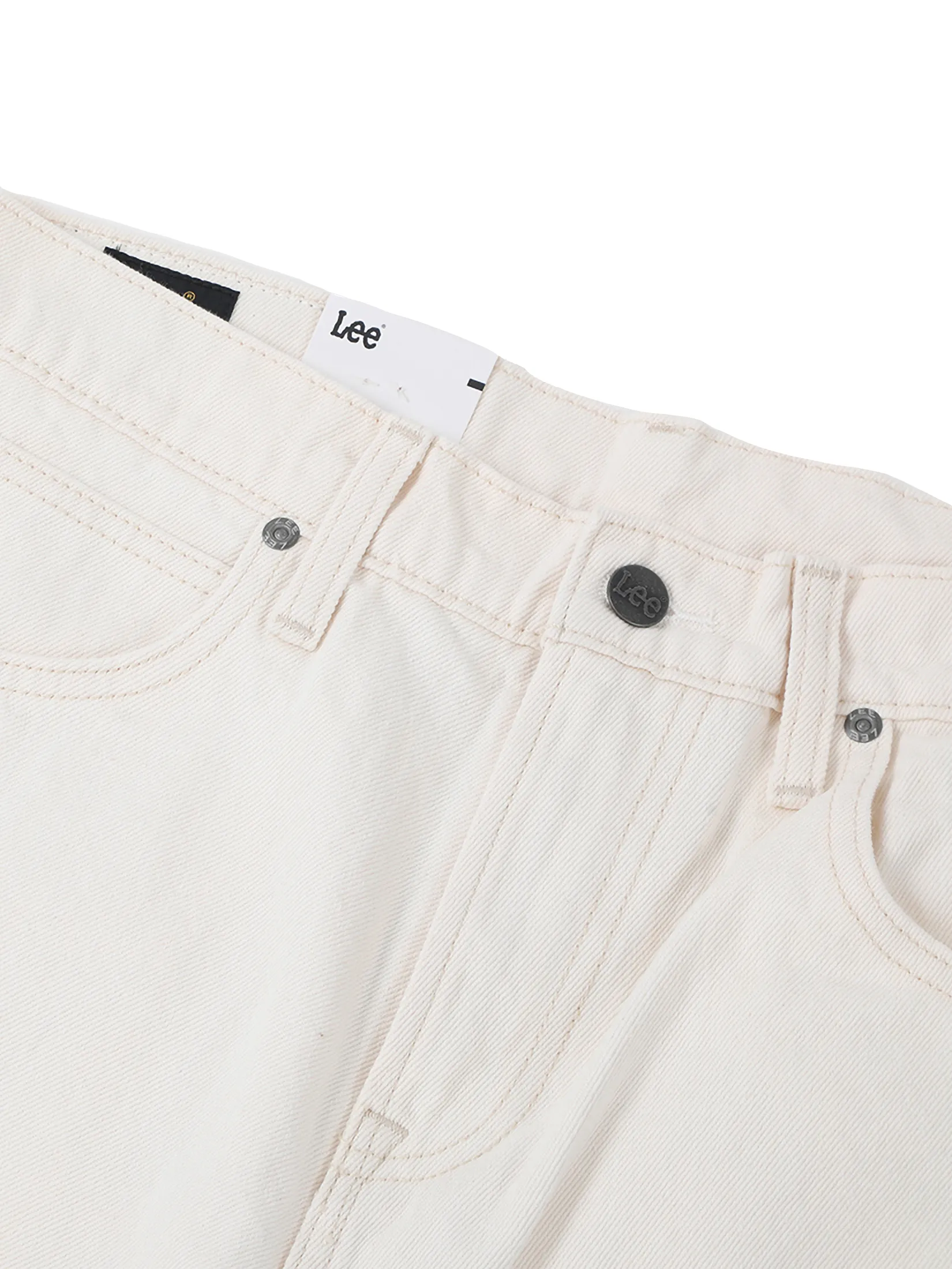 LEE Men s Jeans Lee Sort Collection Mid Regular Fit Off-White