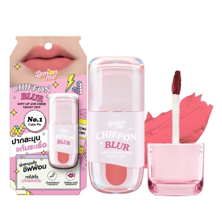 Lemon Me Chiffon Blur Lip&Cheek 01 - 01 Cutie Pie