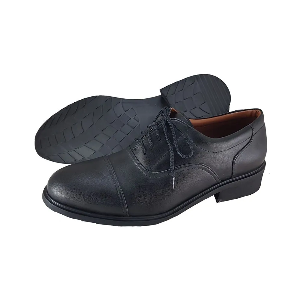 FREEWOOD SHOES leather biz laced B5839301-black