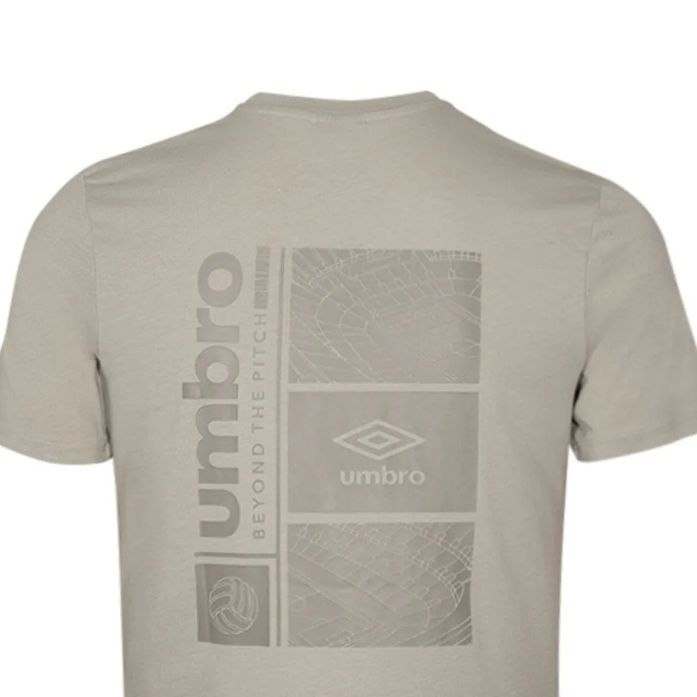 UMBRO Men T-Shirt Stadium Graphic Brown - UM126AP484EITH