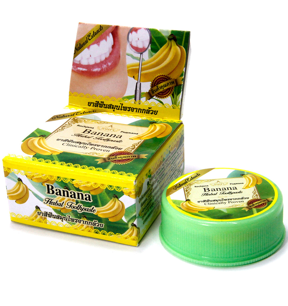 Зубная паста с бананом 30 гр