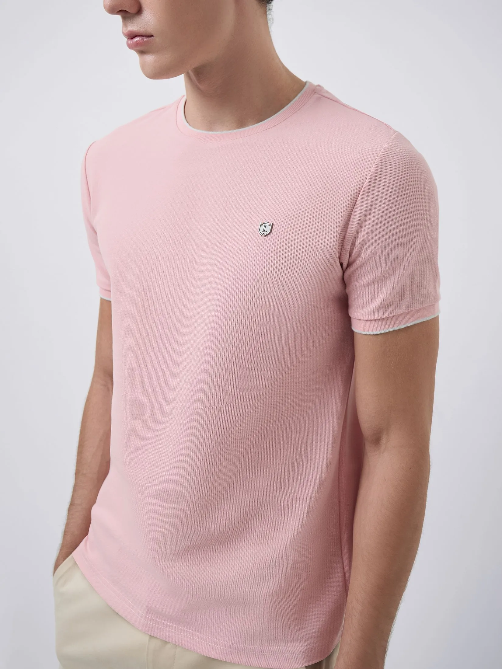 LTD Tee Shirts Men Pink