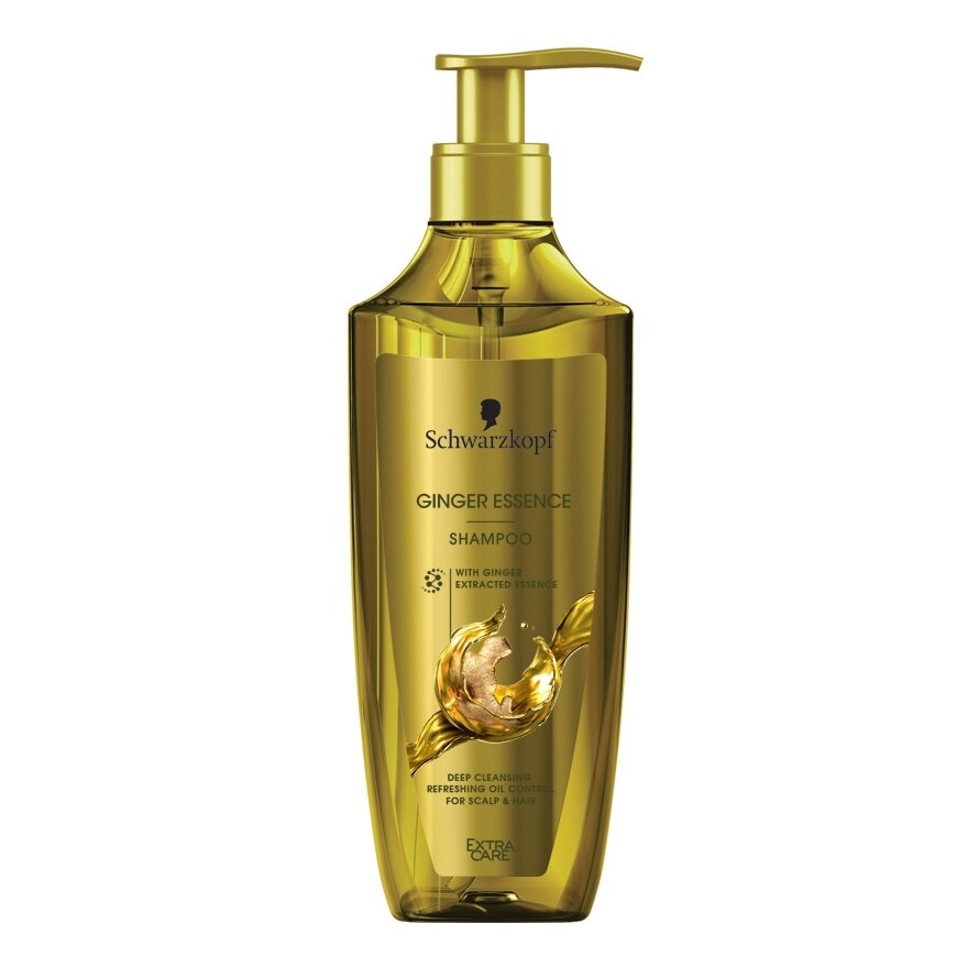 Extra Care Shampoo Ginger Essence 400 Ml. - Green