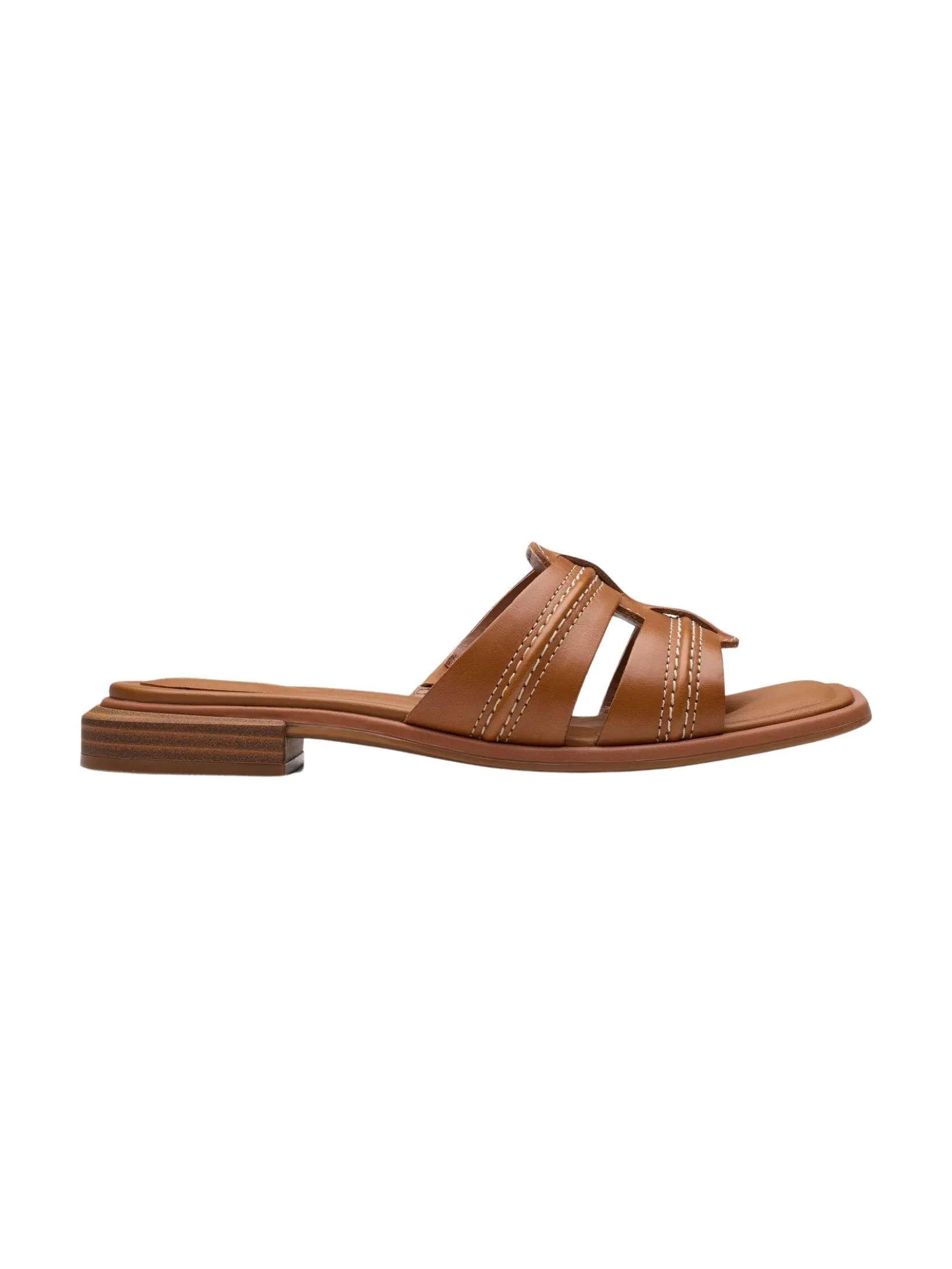 CLARKS Ariany Mule Tan Leather Women’s Sandals Size - 3-5 UK