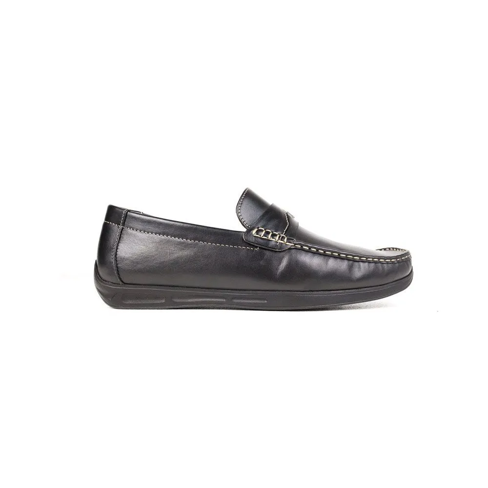 HEAVY Black Loafer Shoes VC8133
