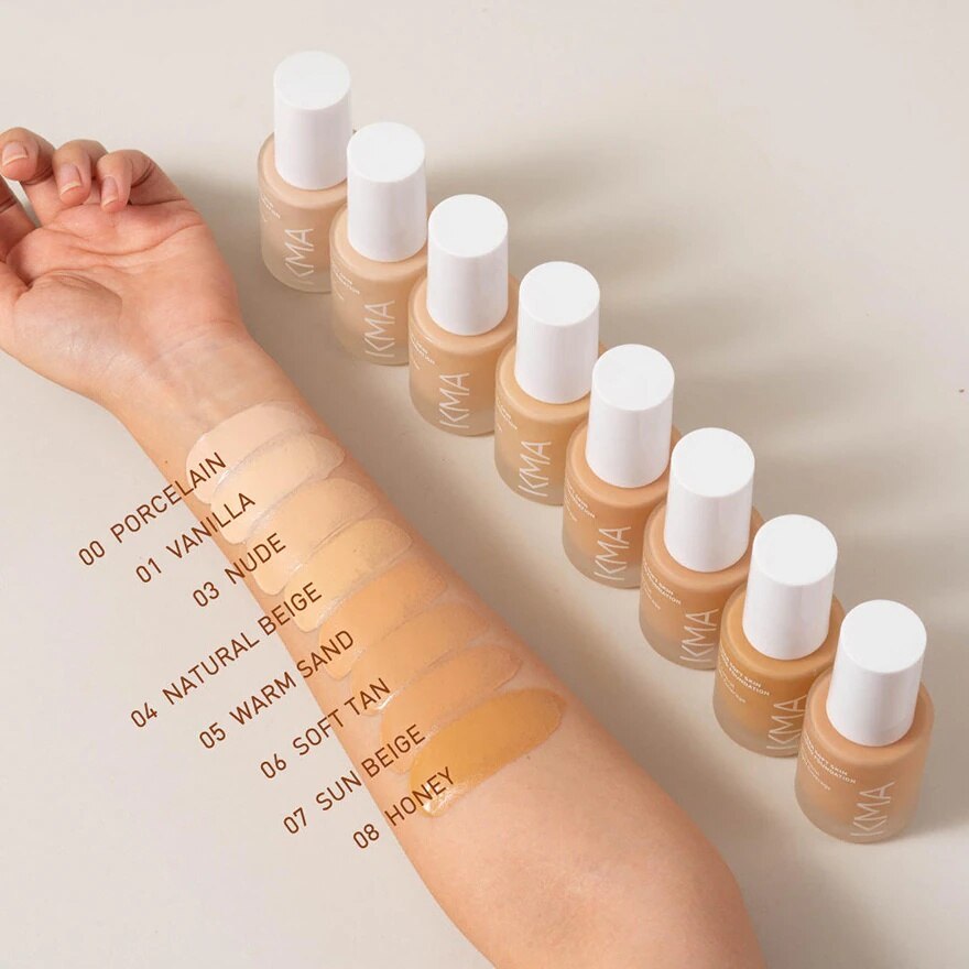 KMA Sheer Soft Skin Foundation 30ml 08