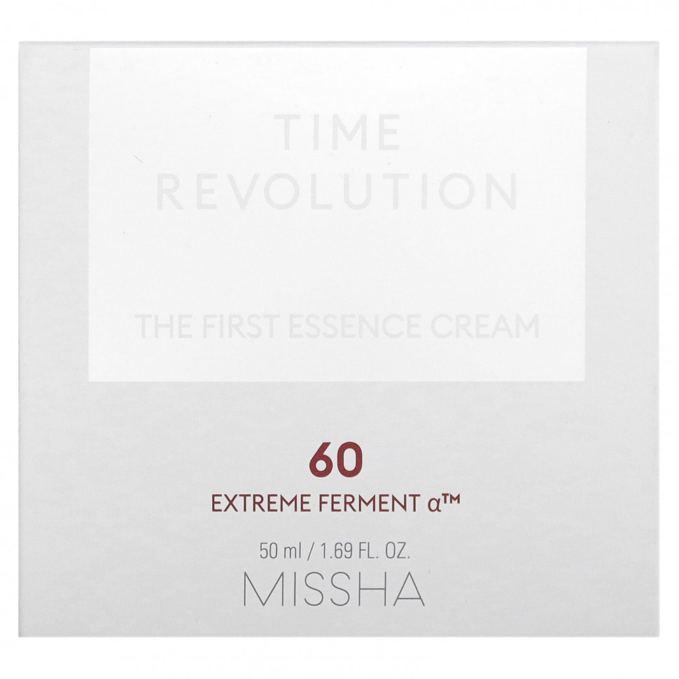 Missha, Time Revolution, The First Essence Cream, 50 мл (1,69 жидк. Унции)