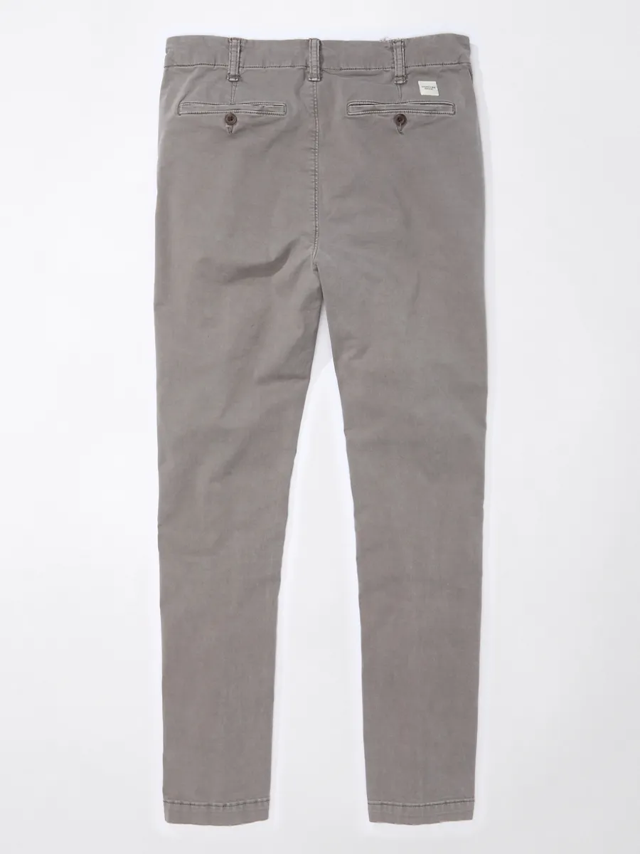 AMERICAN EAGLE MEN 4578 SLIM LIVED IN KHAKIS 036 HAZE GREY