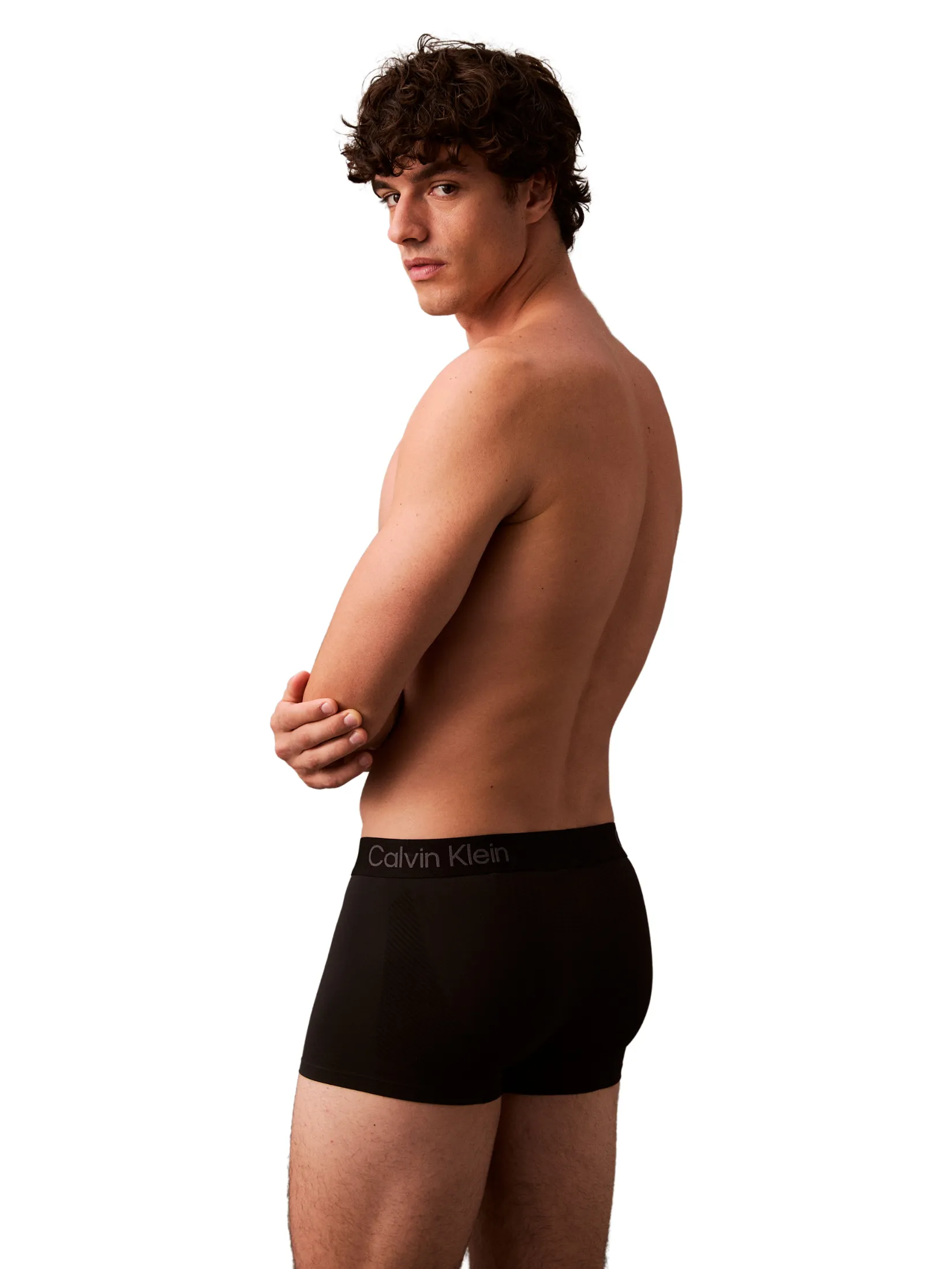 CALVIN KLEIN Men's Calvin Klein Pro Fit Micro Low Rise Trunk Black