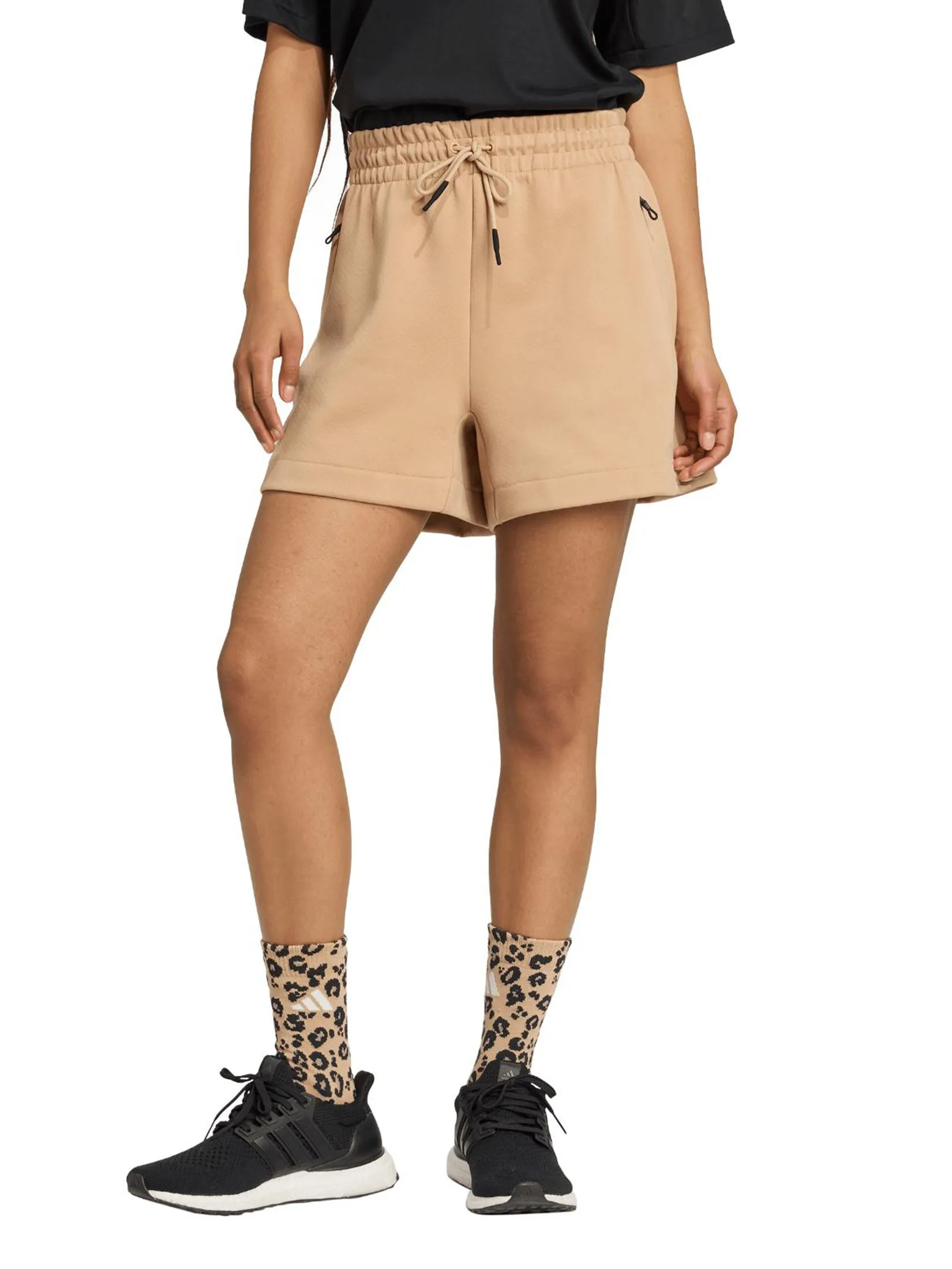 ADIDAS Women Shorts Adidas Z.N.E. JW7761 Warm Sandstone