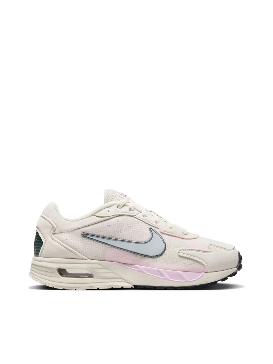 NIKE Women Sneaker Air Max Solo Phantom/Metallic Silver-Pink Foam
