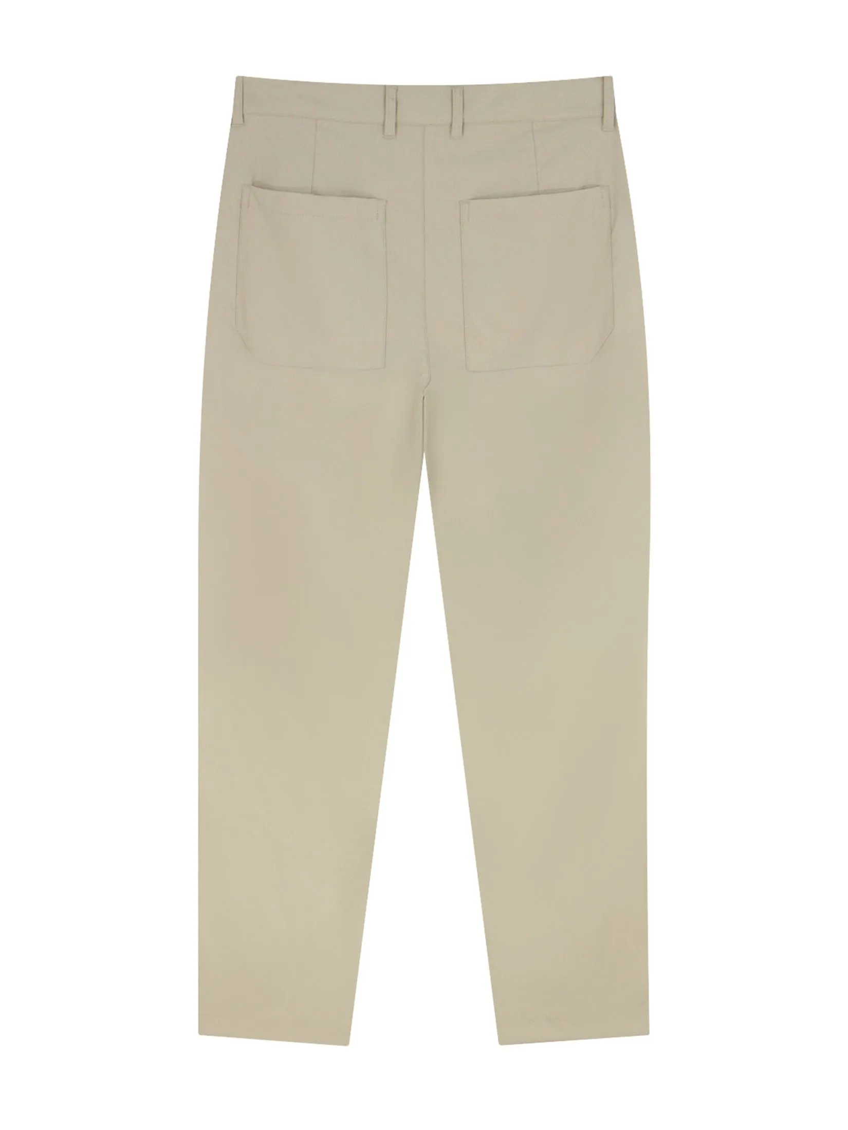 GIORDANO Men's Regular Stretch Khaki Pants Crockery khaki