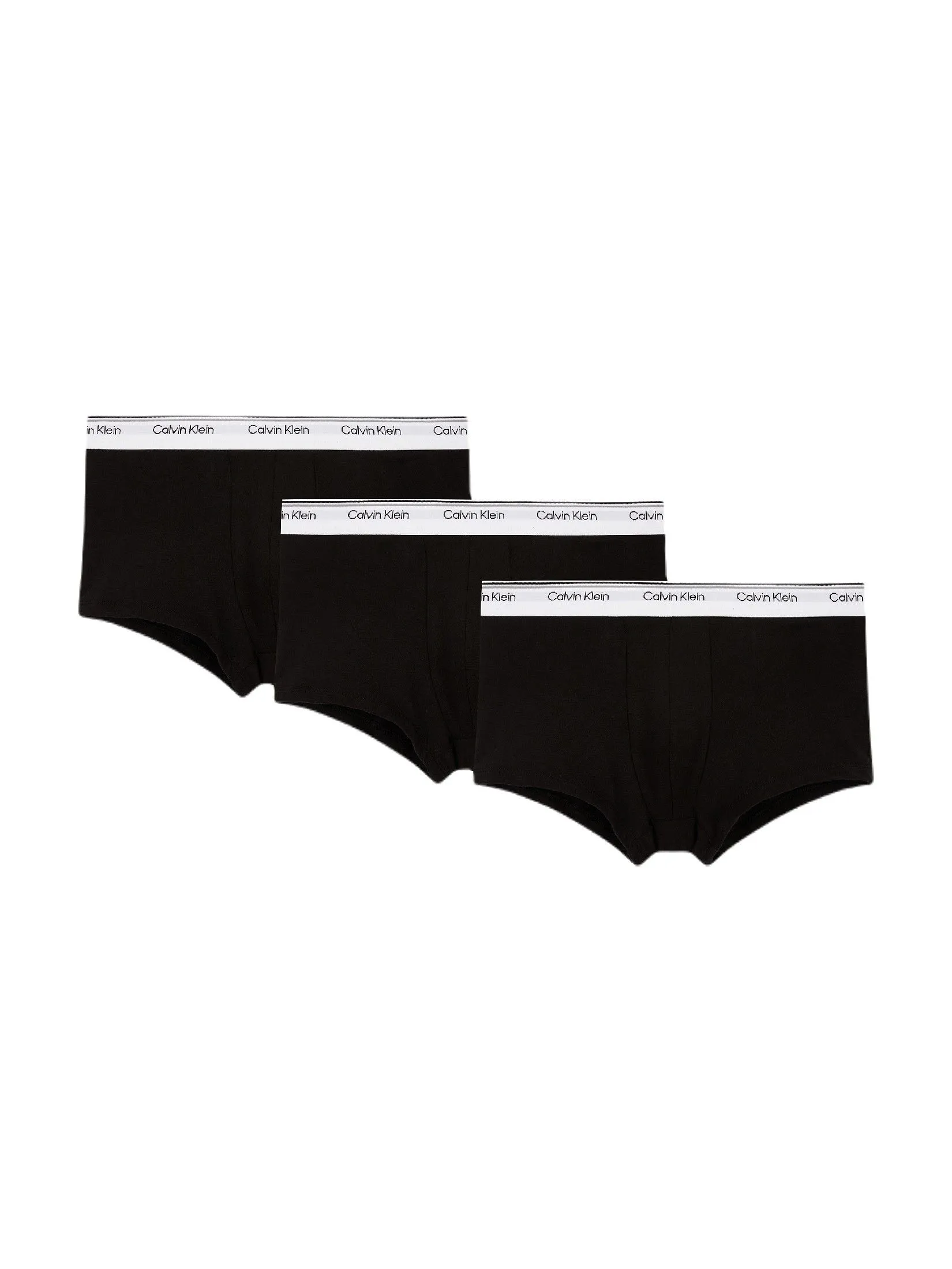 CALVIN KLEIN Men's Balance Low Rise Trunk 3Pack Black