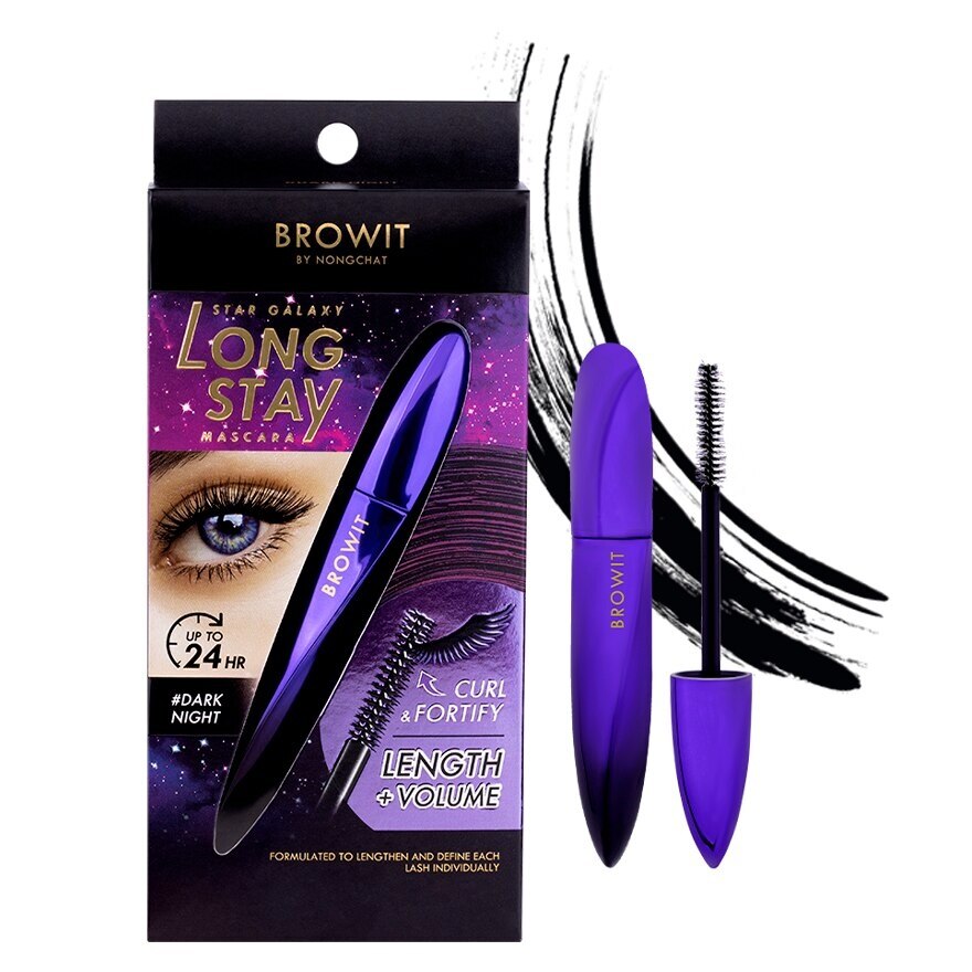Browit Star Galaxy Long Stay Mascara 8g Dark Night - Dark Night