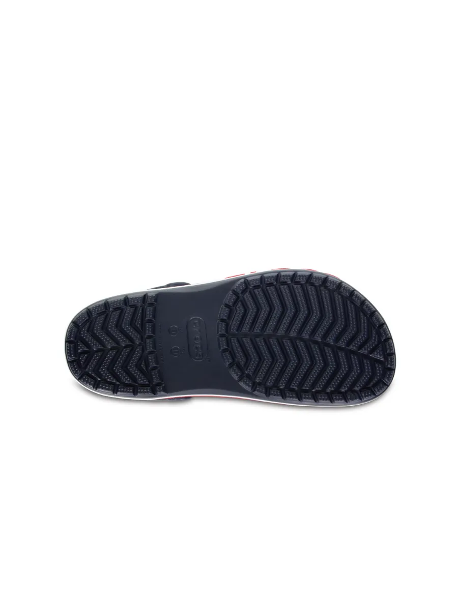 CROCS UNISEX S BAYABAND CLOG  - NAVY/PEPPER