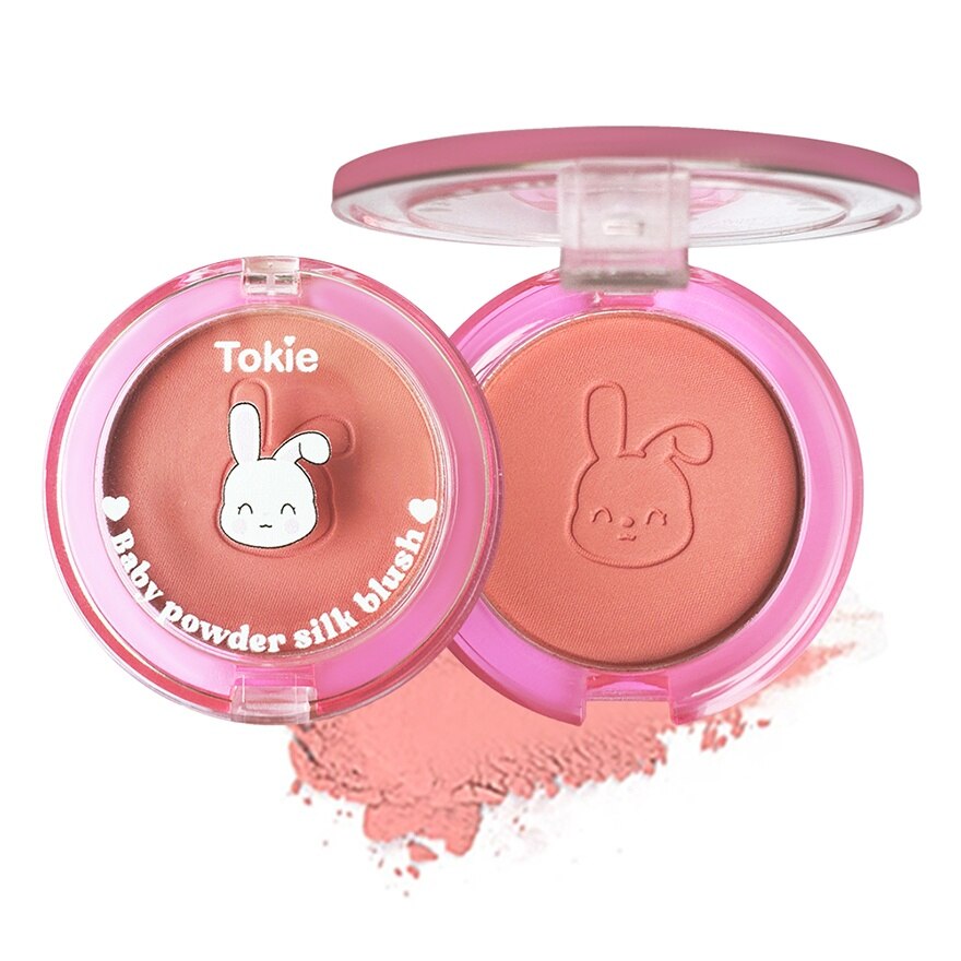 #Tokie Baby Powder Silk Blush 3.5g 01