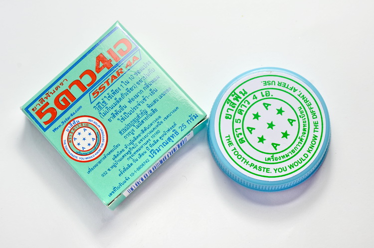 Круглая зубная паста в баночке 5Star 4A 25 гр