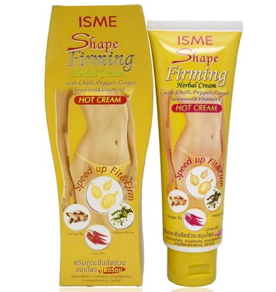 Травяной антицеллюлитный крем для тела Isme 120 гр