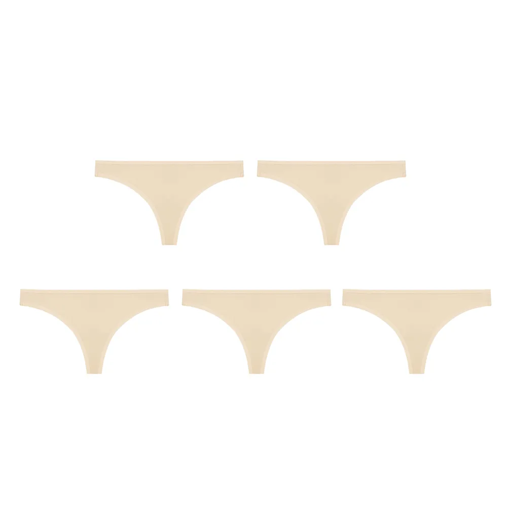 SABINA [5 Pieces] Panty String Panty Zone Collection Style no. STZM1101CL Light Beige Size - M