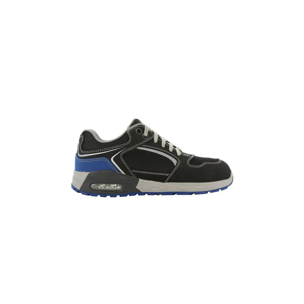 SAFETY JOGGER Black Leather Sneakers Safety Shoes RAPTOR
