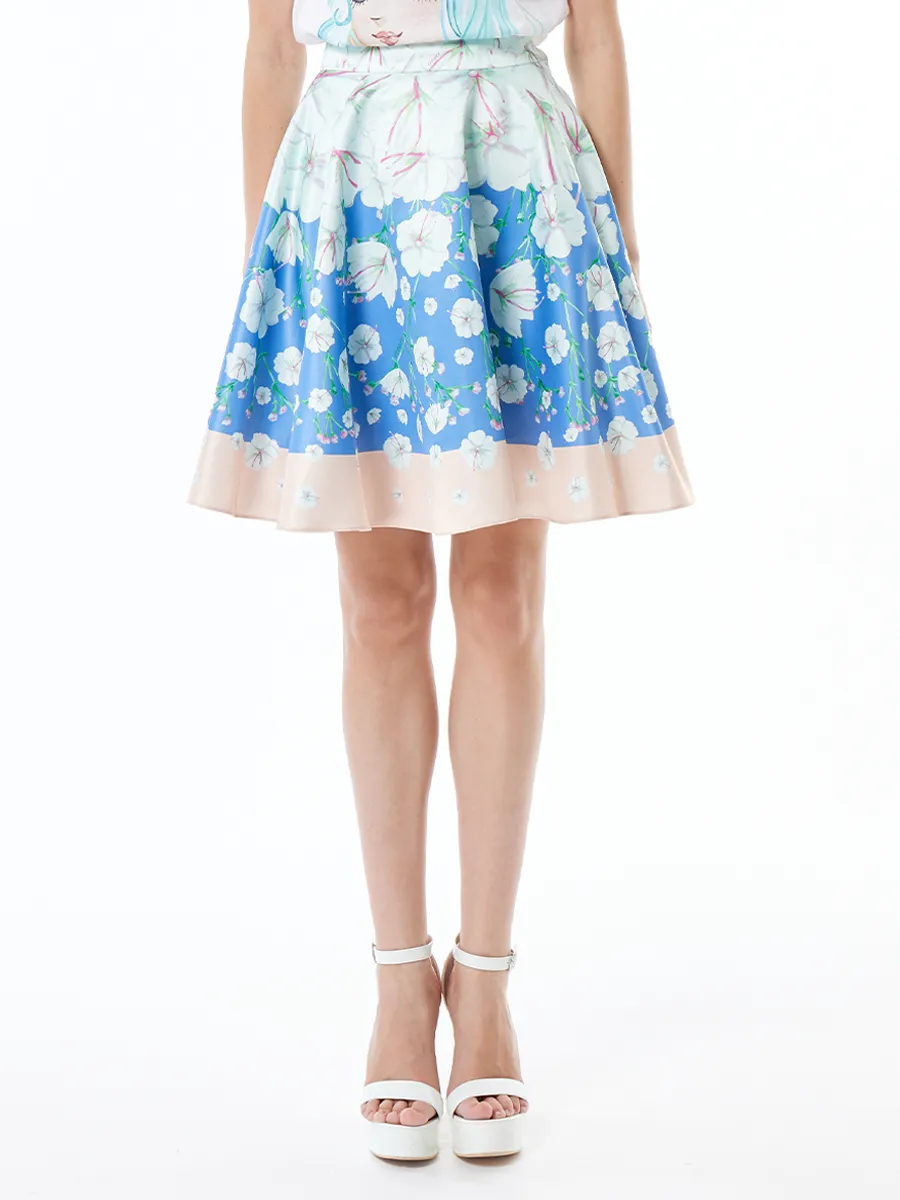 ICONIC WOMEN BLUE ASHLY SKIRT