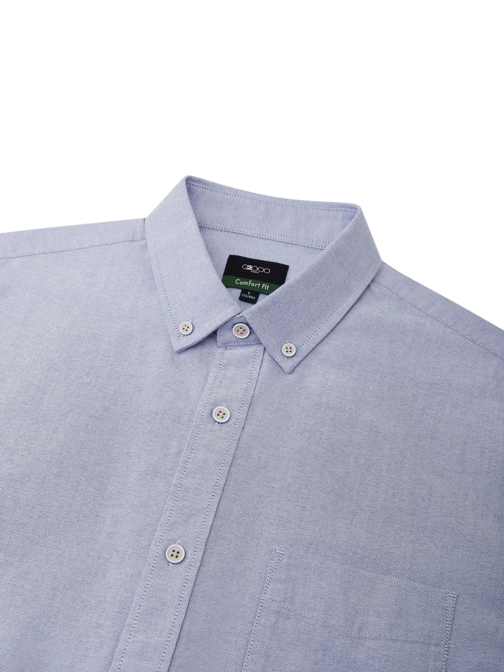 G2000 Men Clothing Cotton Oxford Short Sleeve Casual Shirt  Comfort Fit - 5113001878 -Navy