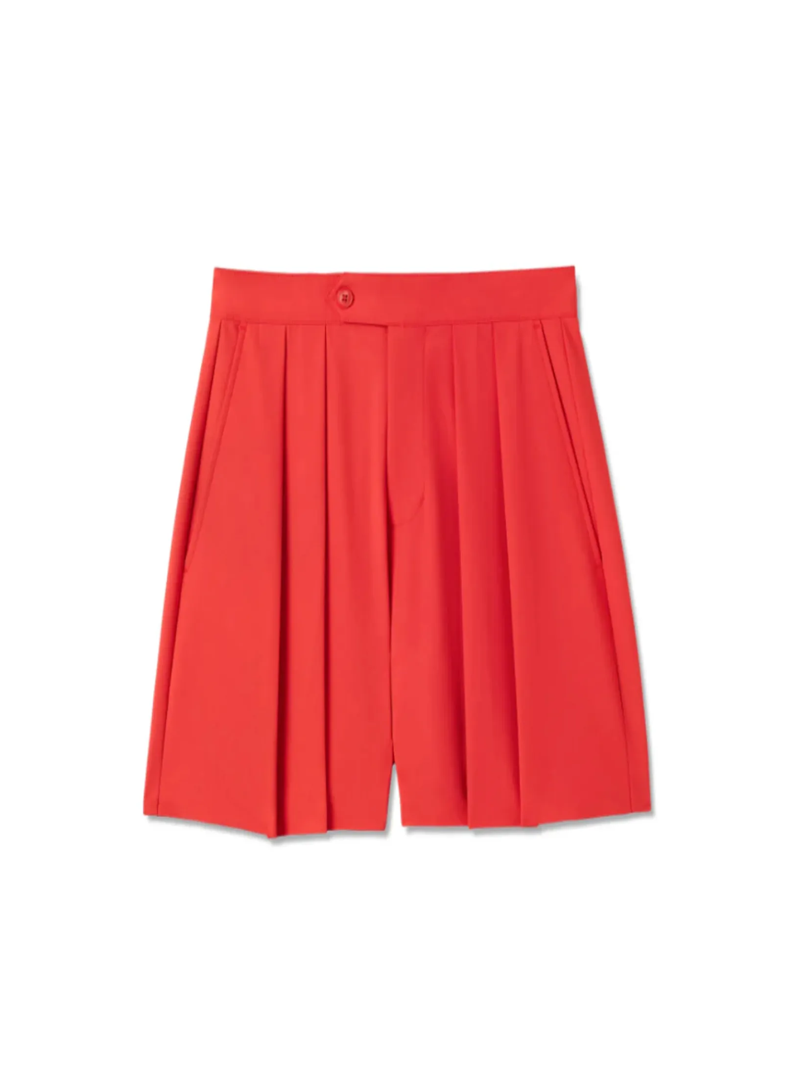 MALBON GOLF MARINA SHORTS IN RED