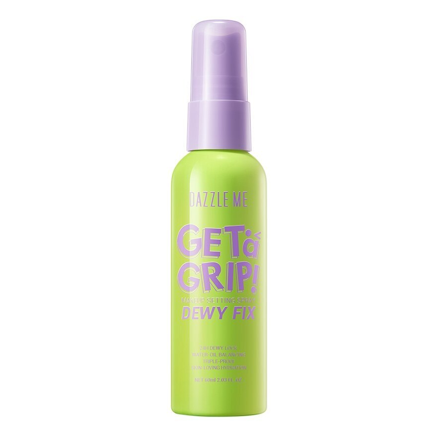 Dazzle Me Get A Grip Makeup Setting Spray Dewy Fix 60ml.