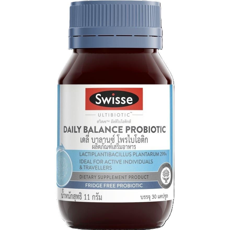 Swisse Daily Balance Probtotic 30 Capsules