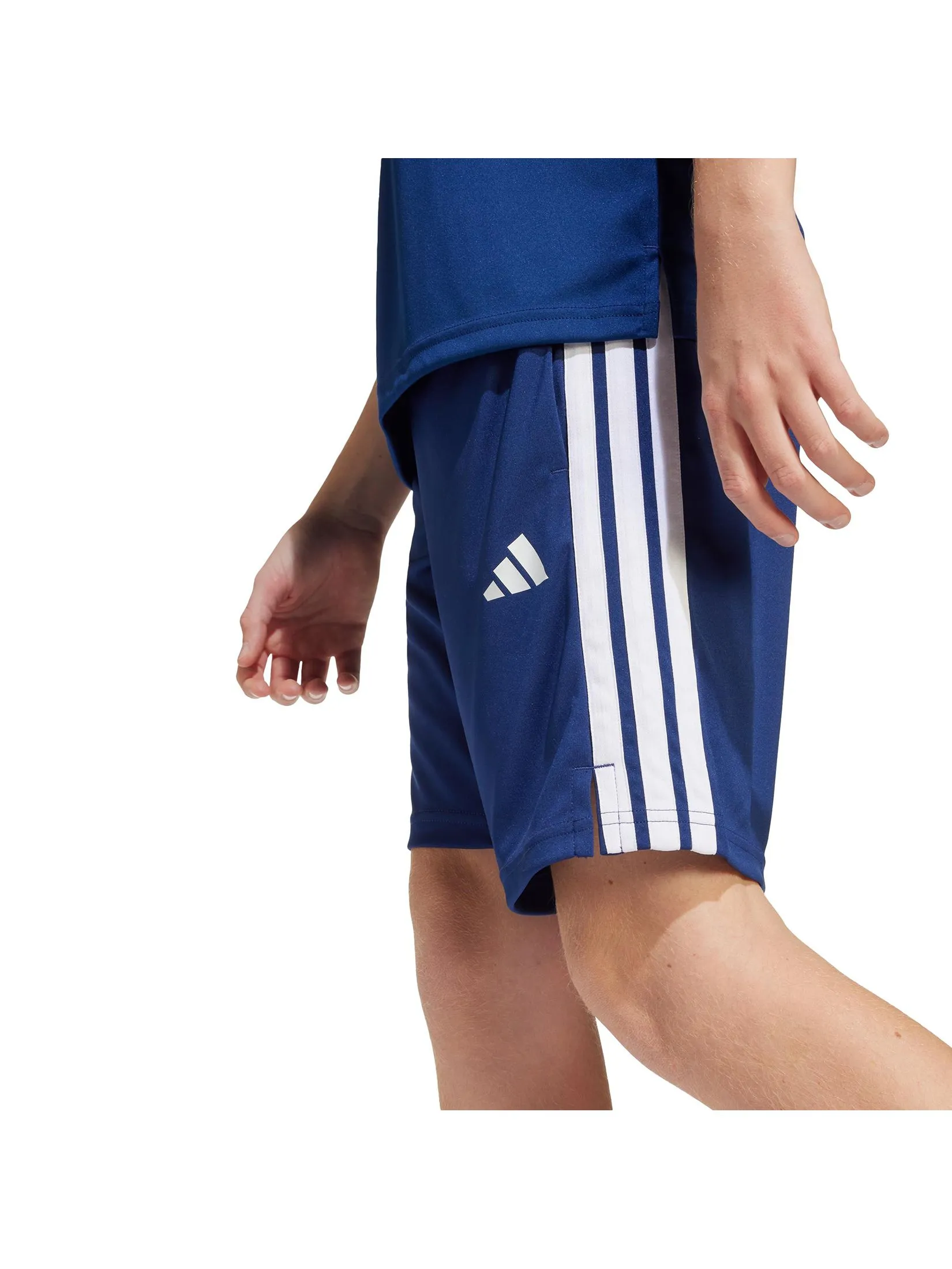 ADIDAS KIDS Unisex Kids Shorts Train Essentials 3-Stripes Dark Blue
