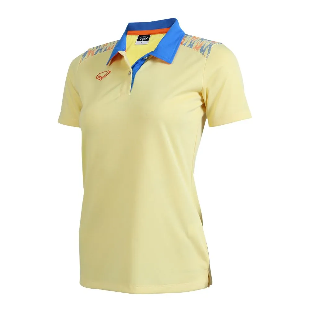 GRAND SPORT Yellow Women's polo shirt (012776)