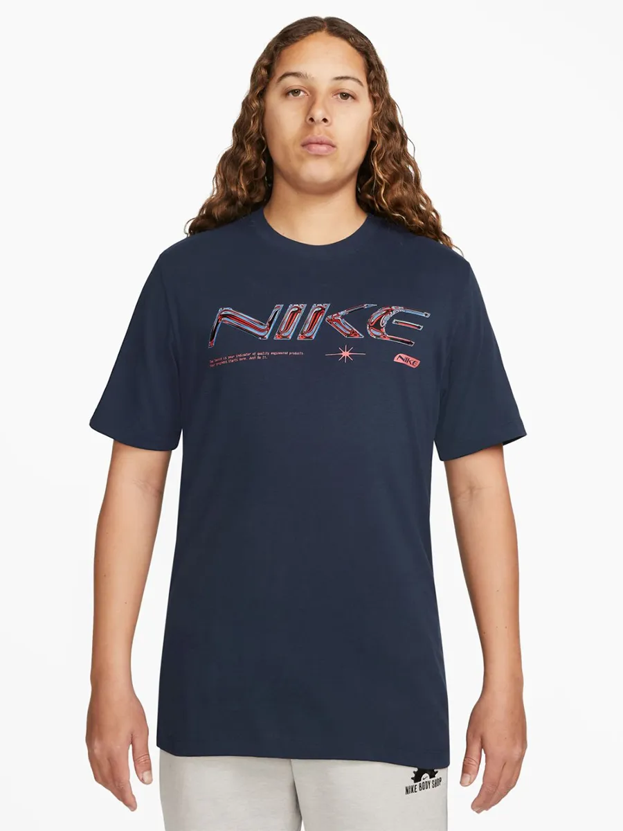 NIKE Men T-Shirts Short-Sleeve Fitness Dri-FIT