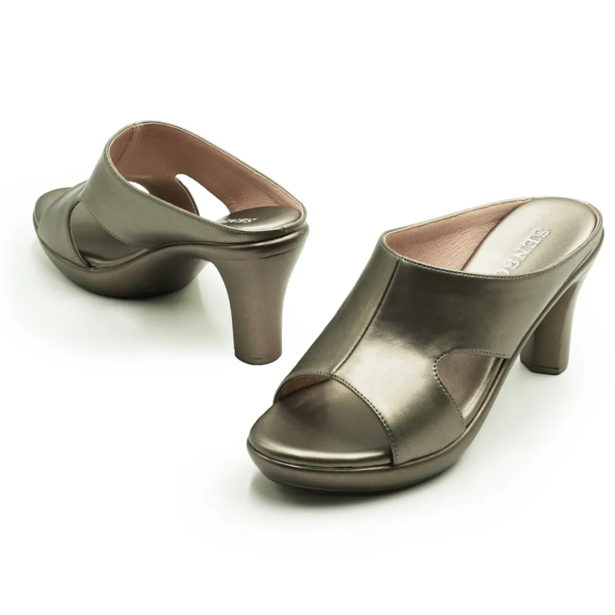 SENSO Women PU HEEL L54134 Grey Size - 37 EU