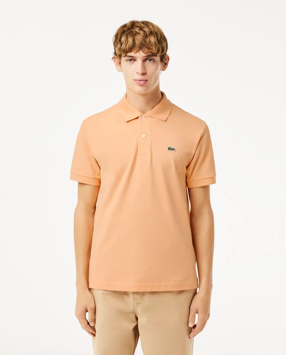 LACOSTE Orange Original L.12.12 Petit Piqu  Cotton Polo Shirt