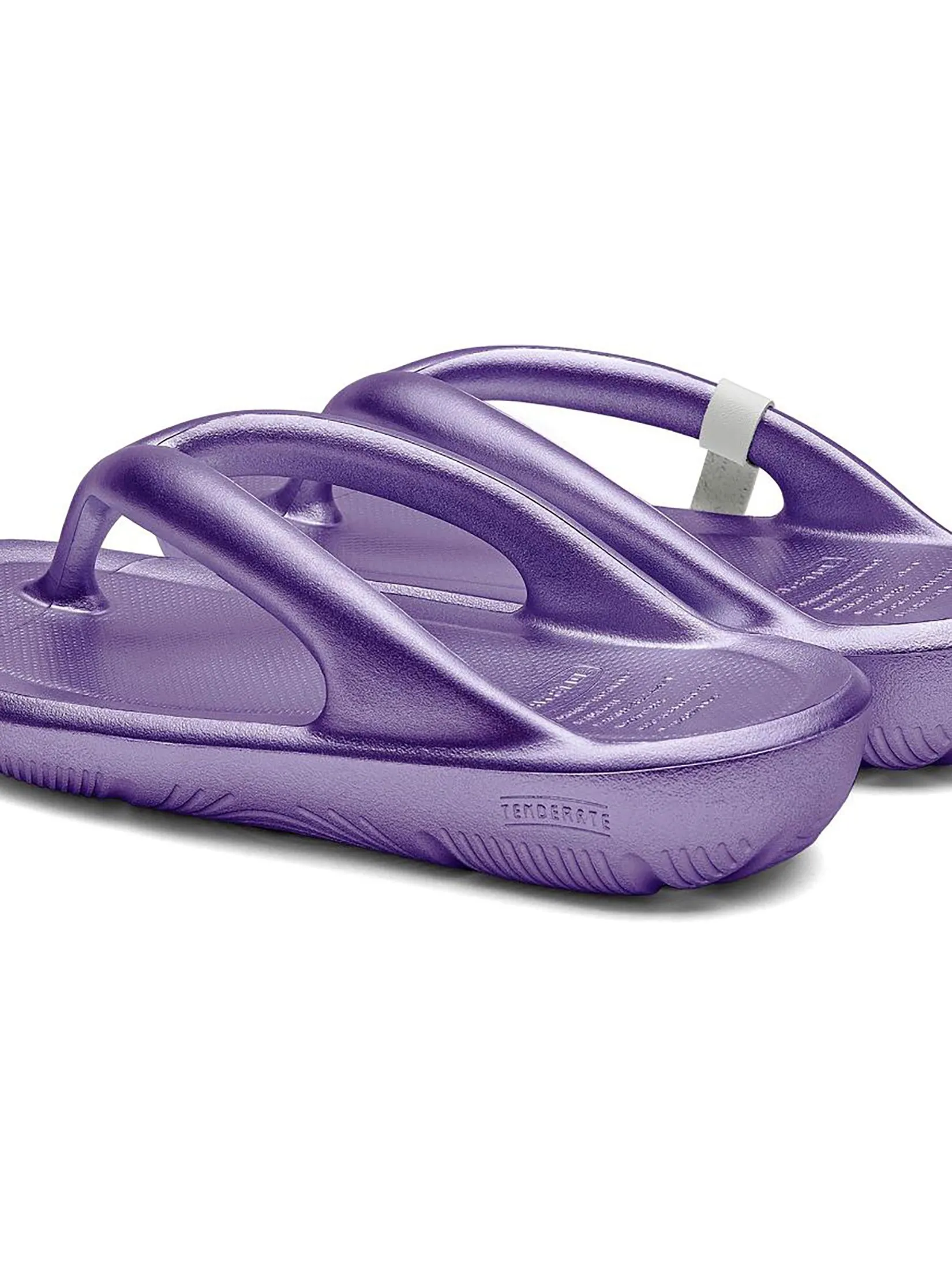 TAW&TOE Unisex Sandals Zerovity Flip Flop OG Metal Purple