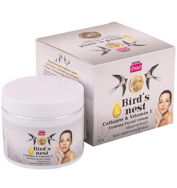 Крем с ласточкиным гнездом с эффектом ботокса Banna 100 мл