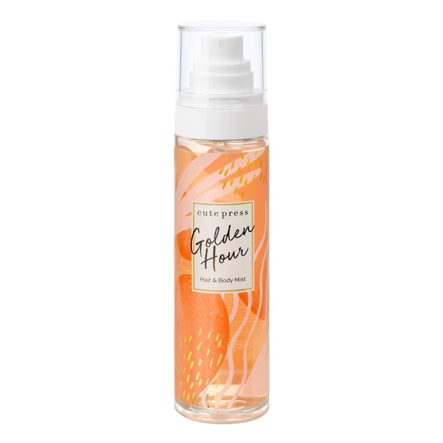 Cute Press Golden Hour Hair  Body Mist 95ml.