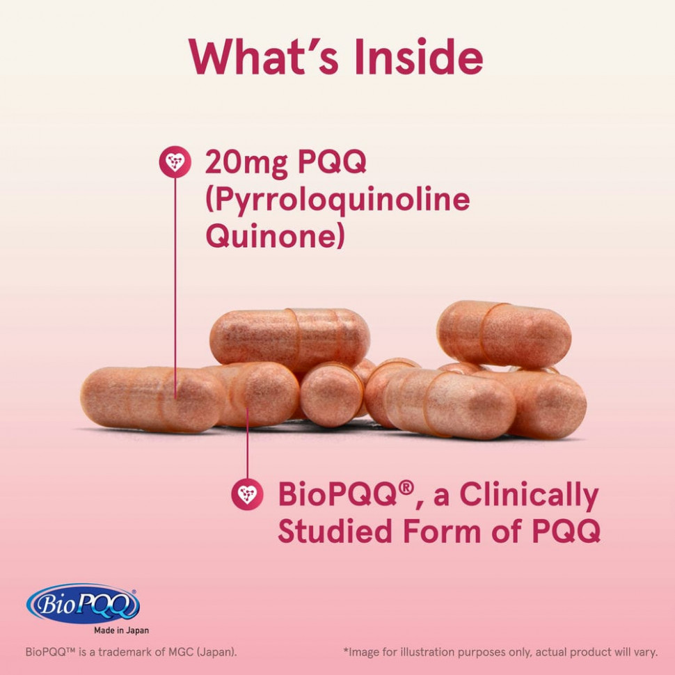 Jarrow Formulas, пирролохинолинхинон, 20 мг, 30 капсул