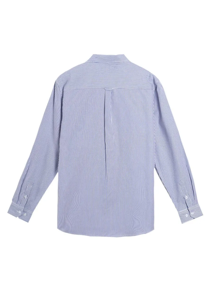 OASIS Men's Long Sleeve Shirt Light Blue