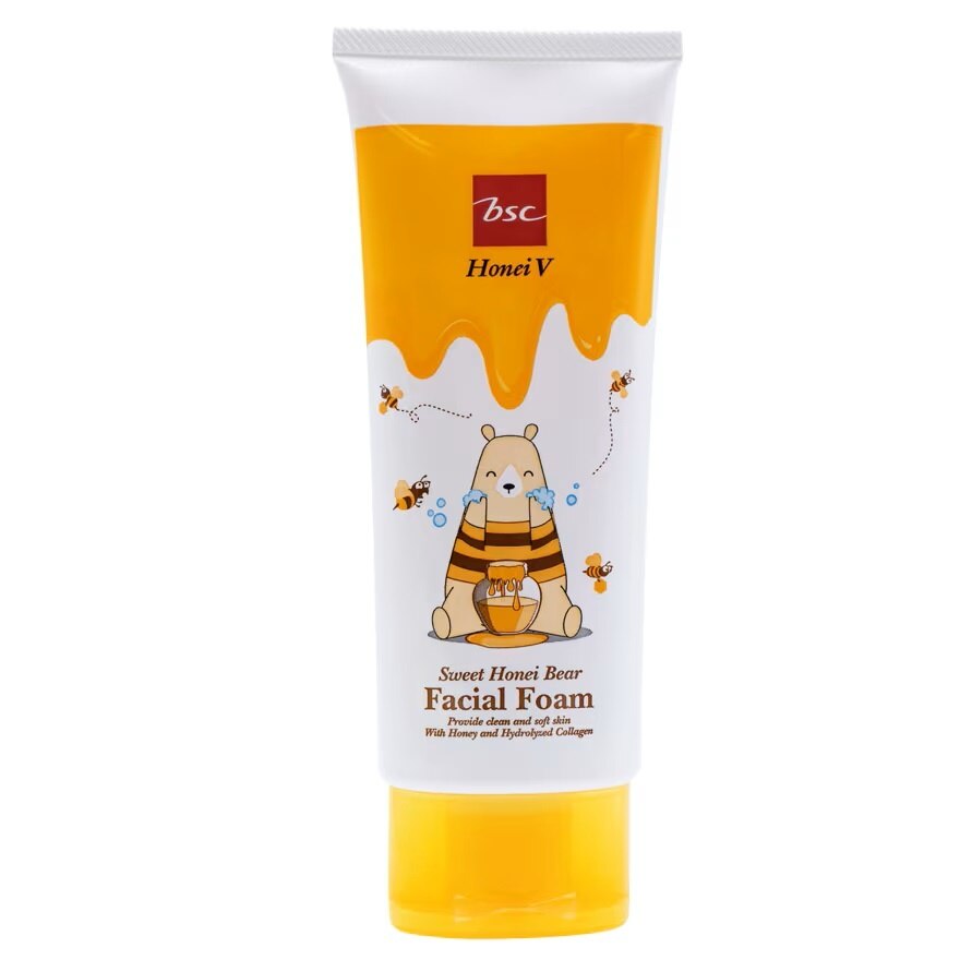 Honei V Bsc Sweet Honei Bear Facial Foam 100g.